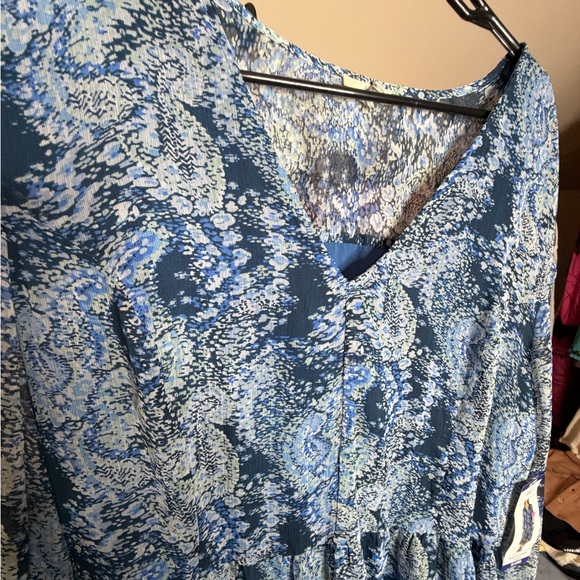 Joie Printed Parisian Blue Paisley Floral Maxi Dress NWT
Size XXL. - Picture 7 of 15